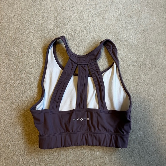 NVGTN women’s mauve purple trio bra. Size medium. Hardly worn, great condition. - Picture 3 of 5
